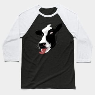 Tripping Cow Baseball T-Shirt